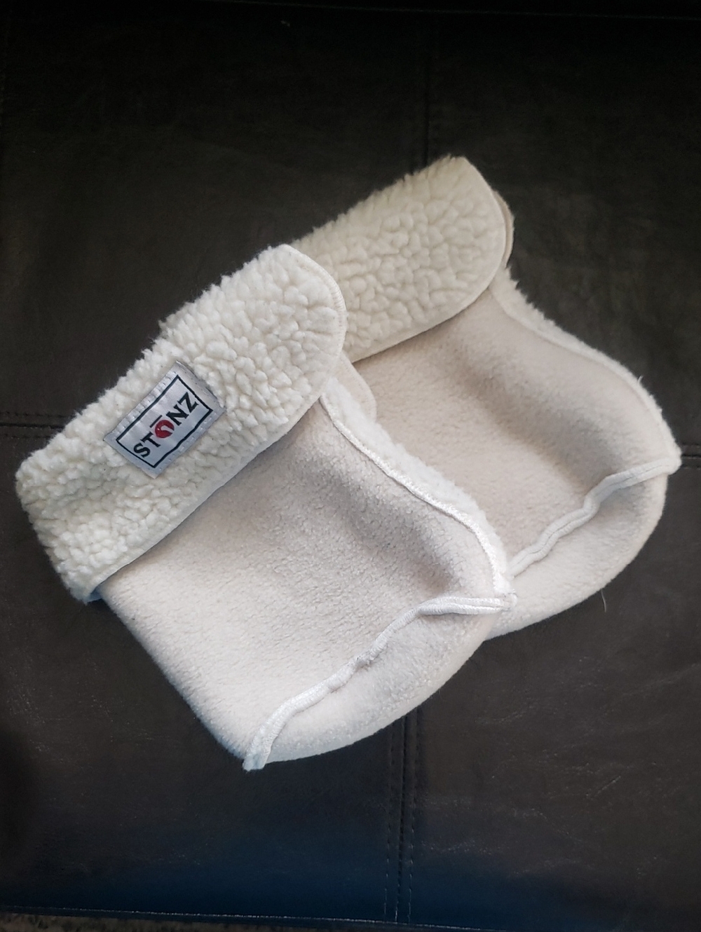 Stonz Cream Sherpa Boot Liners